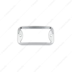 Small Rectangular Light Bezel With Visor