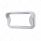 Small Rectangular Light Bezel With Visor