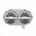 Headlight Assembly With 304 SS Housing & LED Headlights W/Amber LED Position Light For Peterbilt 359