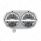Headlight Assembly With 304 SS Housing & LED Headlights W/White LED Position Light For Peterbilt 359