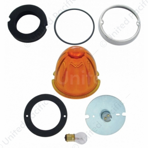 Grakon 1000 Style Cab Light Conversion Kit With Watermelon Glass Lens & 1157 Base