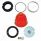 Grakon 1000 Style Cab Light Conversion Kit With Watermelon Glass Lens & 1157 Base - Dark Amber