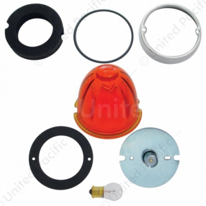 Grakon 1000 Style Cab Light Conversion Kit With Watermelon Glass Lens & 1156 Base