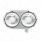 Headlight Assembly With Halogen Bulbs & 304 SS Housing For Peterbilt 359 - Passenger