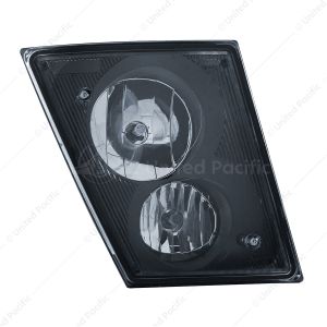 Black Fog/Driving Light Assembly For 2003-2017 Volvo VN/VNL - Passenger