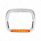 10 LED 5" x 7" Headlight Bezel With Visor - Amber LED/Amber Lens