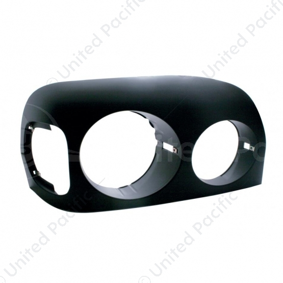 Black Headlight Bezel For 1996-2004 Freightliner Century - Passenger