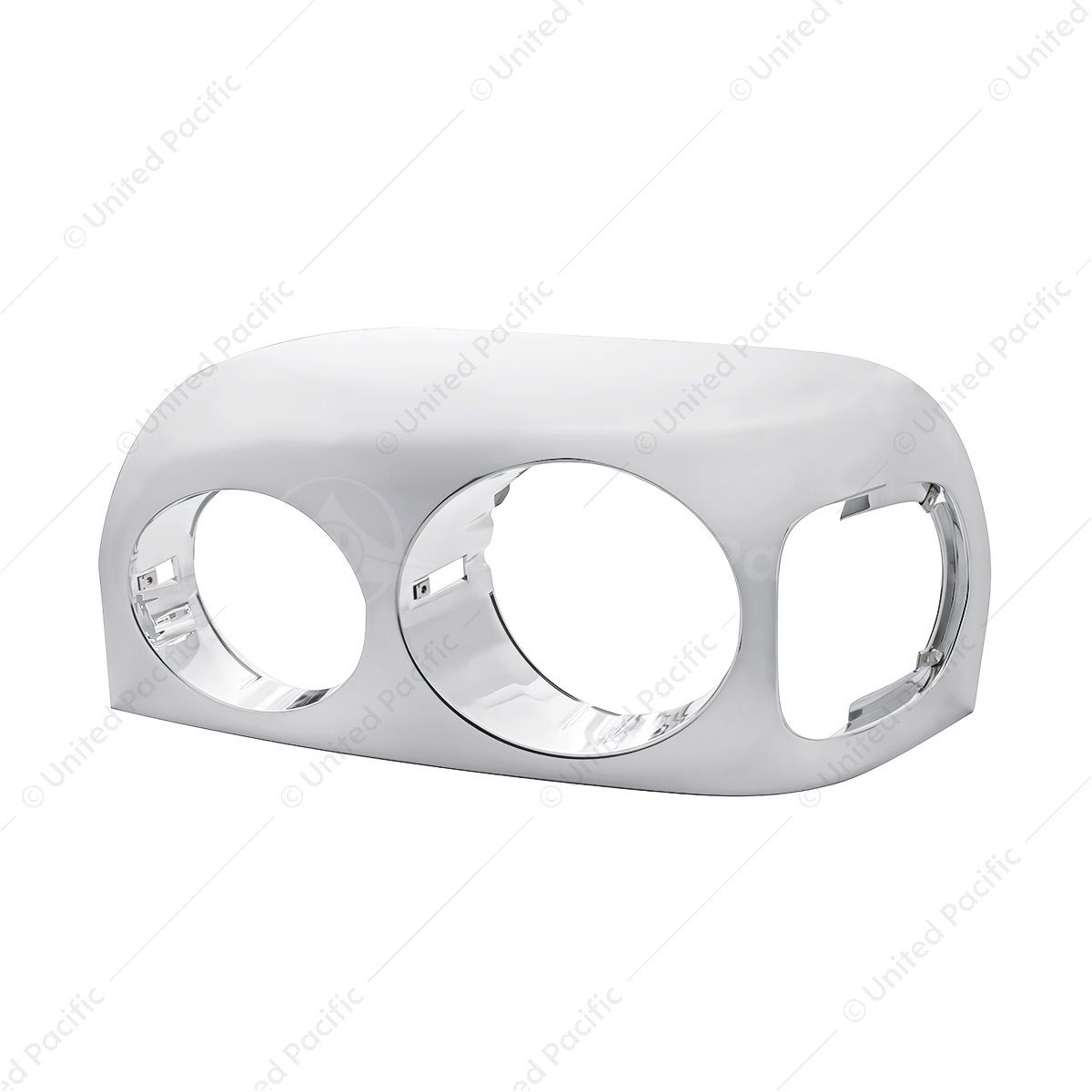 Chrome Headlight Bezel For 1996-2004 Freightliner Century - Driver
