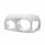 Chrome Headlight Bezel For 1996-2004 Freightliner Century - Driver