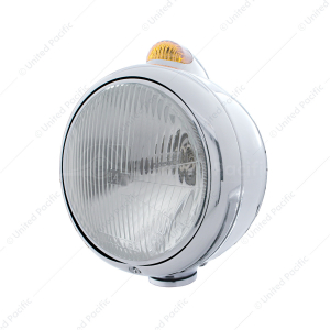 Chrome Guide 682-C Headlight H4 & Dual Mode LED Signal