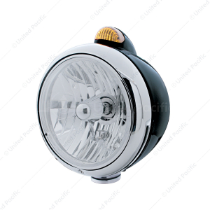 Black Guide 682-C Headlight Crystal H4 & Dual Mode LED Signal