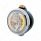 Black Guide 682-C Headlight H4 With Amber LED & Dual Mode LED Signal - Amber Lens