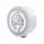 Stainless Steel Classic Half Moon Headlight H4 With White LED & Signal - Clear Lens