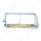 19 LED Headlight Bezel For 1989-2009 Freightliner FLD - Passenger - Amber LED/Amber Lens