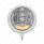 Chrome Classic Headlight H4 Bulb With 6 Amber LED
