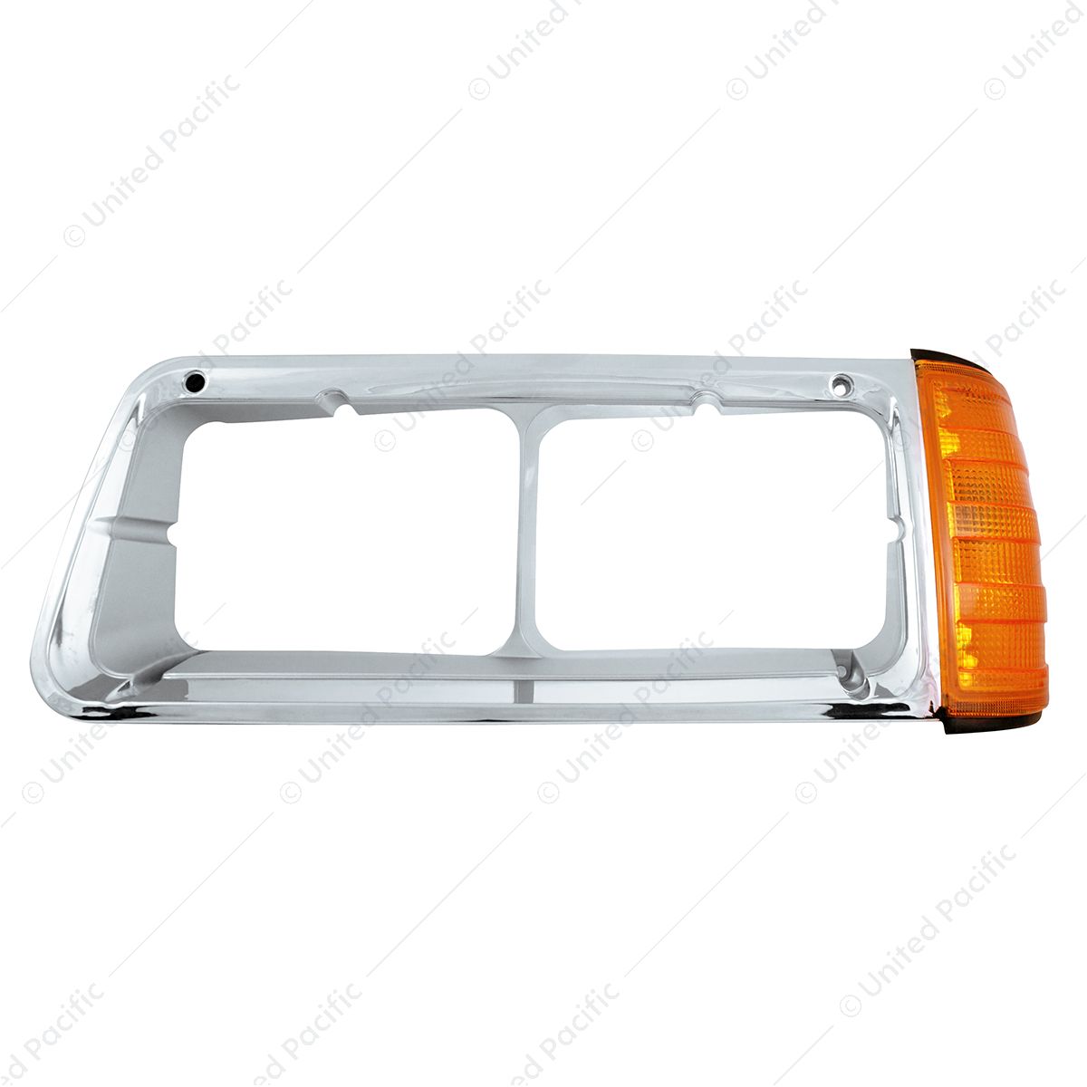 Headlight Bezel With Turn Signal For 1989-2009 Freightliner FLD - Driver