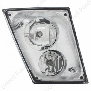 Chrome Fog/Driving Light Assembly For 2003-2017 Volvo VN/VNL - Passenger