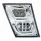 Chrome High Power LED Fog Light With LED DRL & Position Light for 2003-2017 Volvo VN/VNL - Passenger