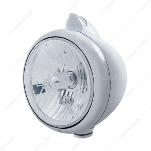 Chrome Guide 682-C Headlight Crystal H4 & Original Style LED Signal