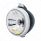 Black Guide 682-C Headlight H4 With 10 Amber LED & Original Style LED Signal-Clear Lens