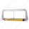24 LED Headlight Bezel With GloLight For 1989-2009 Freightliner FLD - Driver - Amber Lens