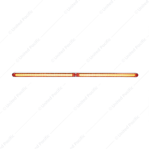 Dual 24 LED Dual Function 12" GloLight Bar With Bezel