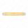 Dual 24 LED Dual Function 12" GloLight Bar With Bezel - Amber LED/Clear Lens