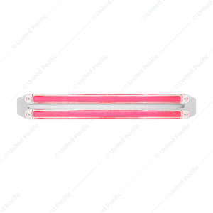 Dual 24 LED Dual Function 12" GloLight Bar With Bezel