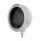 Stainless Steel Bullet Embossed Stripe Headlight No Bulb With LED Signal - Clear Lens
