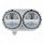 Headlight Assembly With 304 SS Housing & LED Headlights With Chrome Inner Bar For Peterbilt 359 - Dr