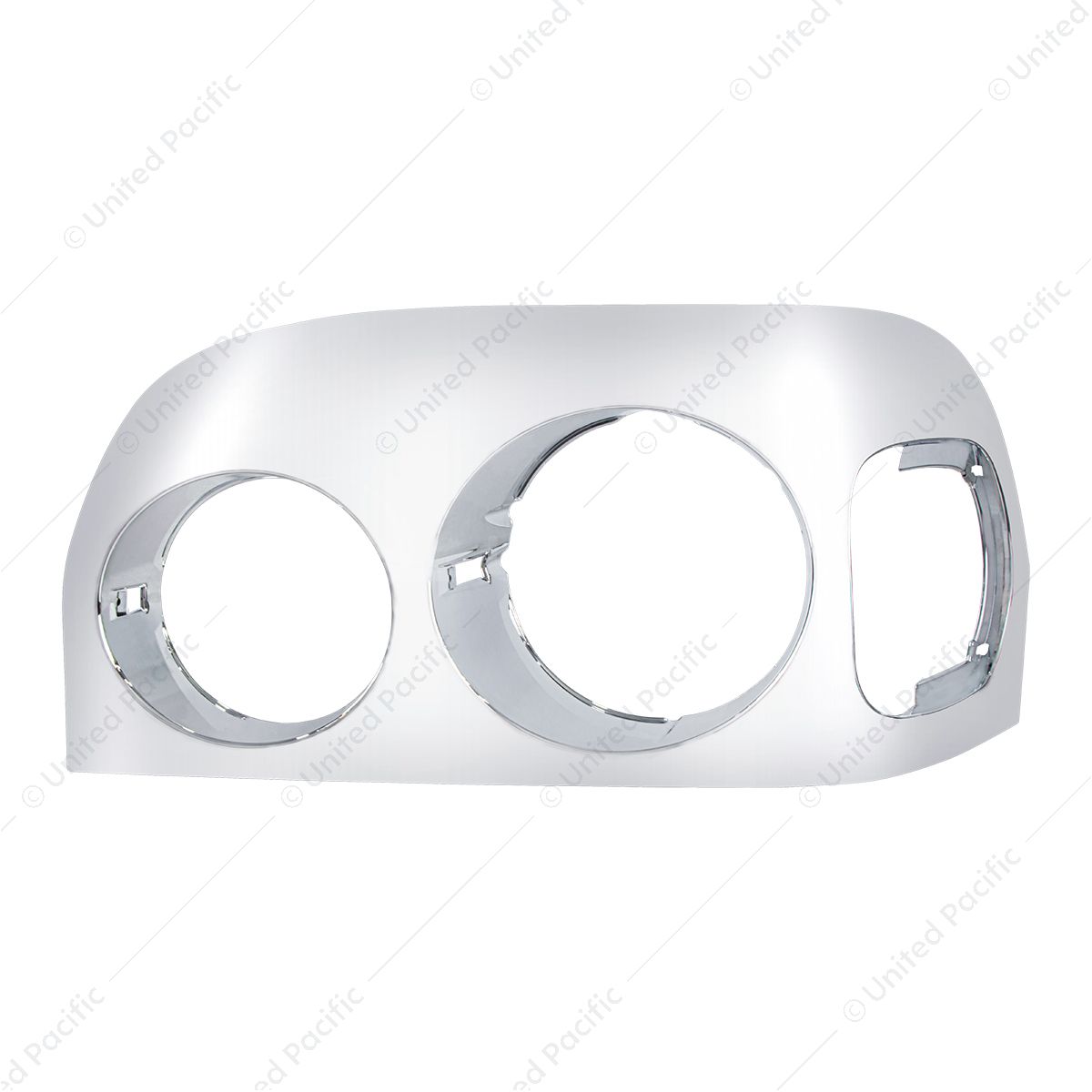 Chrome Headlight Bezel For 1996-2004 Freightliner Century - Driver -Competition Series