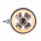 SS Guide 682-C Style Headlight Assembly W/LED Headlight & Dual Color Position Light - L/H (Horizonta