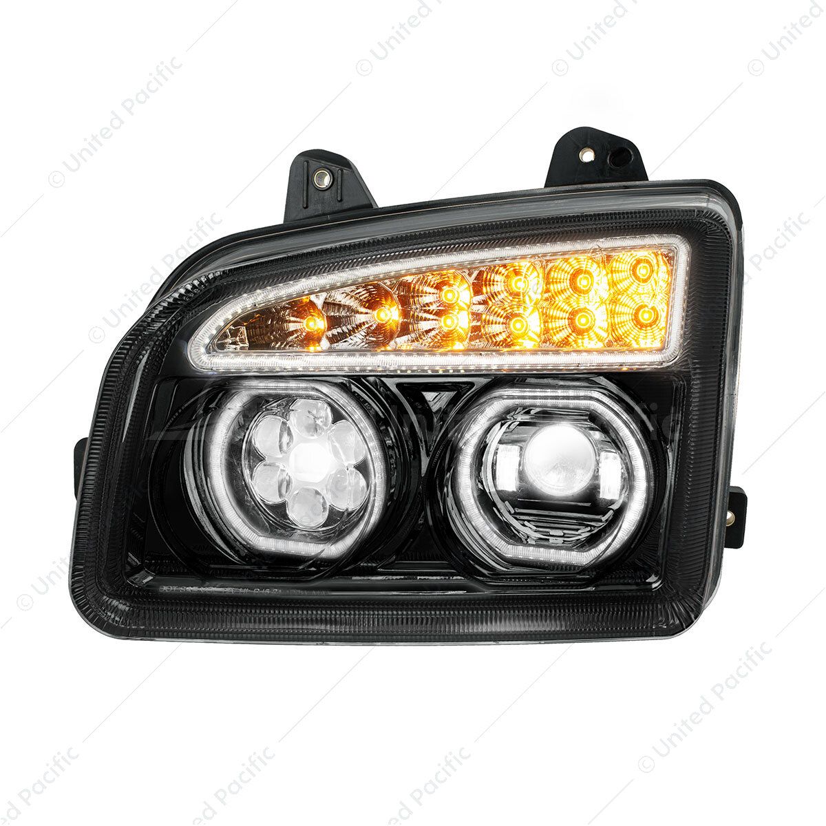 Blackout 11 LED Headlight For 2015-2026 Kenworth T880-Driver