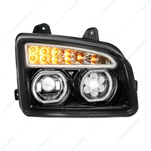 Blackout 11 LED Headlight For 2015-2024 Kenworth T880-Passenger