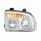 High Power LED Chrome Headlight With LED Turn Signal & Light Bar For 2015-2025 Kenworth T880-Passeng