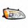 LED Chrome Projection Headlight With Sequential Turn Signal For 2008-2017 Kenworth T660-Passenger