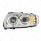 High Power 10 LED Chrome Headlight With 10 LED Turn & 100 LED Halo For 2008-2024 Peterbilt 389-Drive