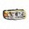 Chrome Projection Headlight With LED Turn Signal & Light Bar For 2008-2024 Peterbilt 389-Passenger