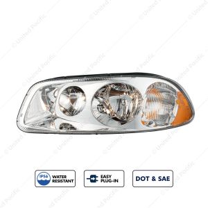 Headlight For 1999-2018 Mack CX Vision