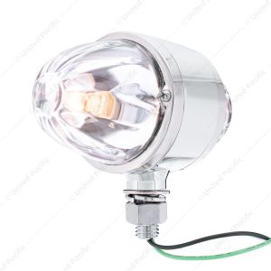 Chrome Double Face Housing With 2 Watermelon Glass Lens - Clear