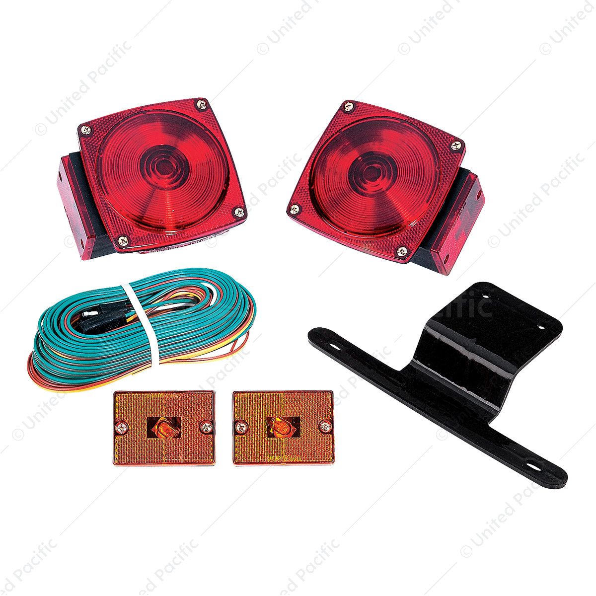 Under 80" Wide Combination Trailer Light Kit