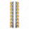 SS Front Air Cleaner Bracket With 16X 9 LED 2" Reflector Lights & Visors For Peterbilt -Amber LED &