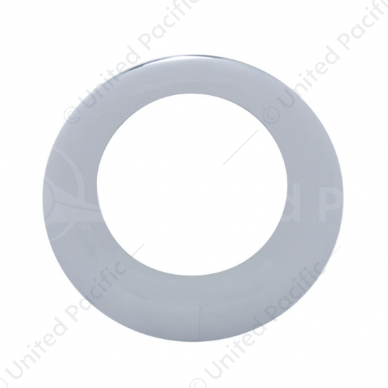 Chrome Twist-On Light Bezel For 2.5" Round Light Grommet