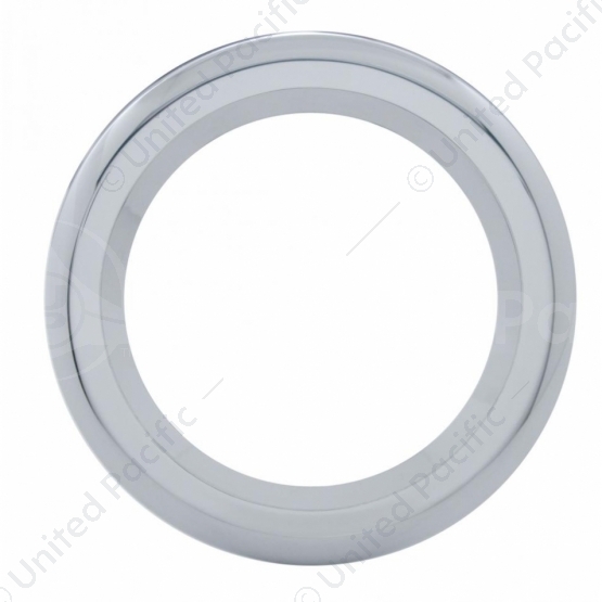 Chrome Twist-On Light Bezel For 4" Round Light Grommet