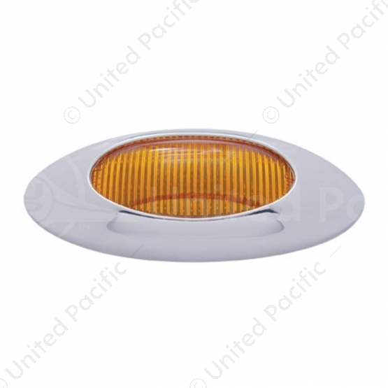 "Phantom I" Bezel & Lens Kit - Amber Lens (Bulk)