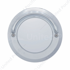 2'' Chrome Plastic Mirror Light Bezel With Visor