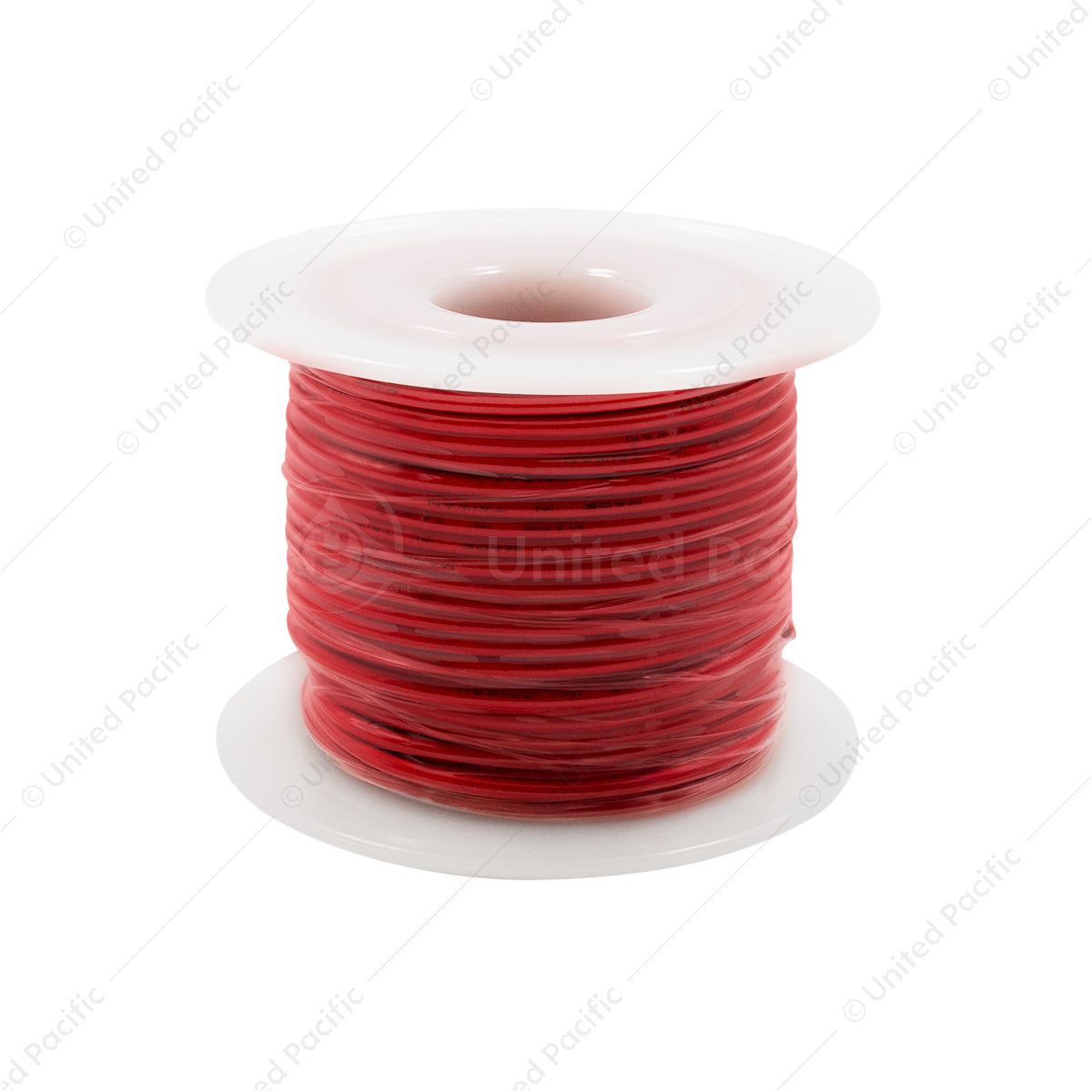 100 Ft. 16 AWG Long Primary Wire Roll - Red