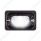 ULTRALIT - Heated 4" X 6" LED Headlight With Glass Lens & Aluminum Housing - Low Beam - Black