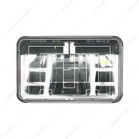 ULTRALIT - Heated 4" X 6" LED Headlight With Polycarbonate Lens & Housing - Low Beam