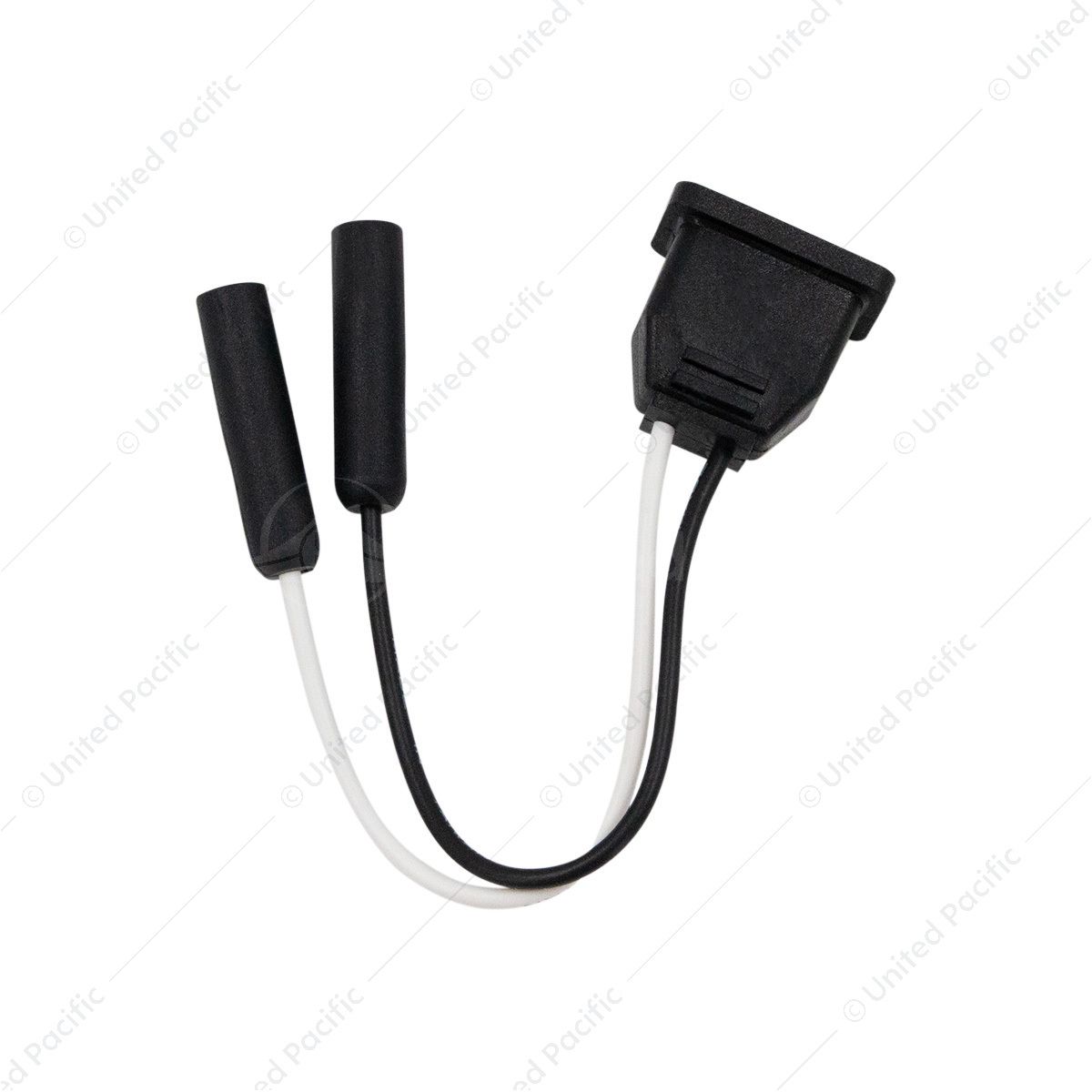 2-Wire Female Adapter With Female Bullet Plug